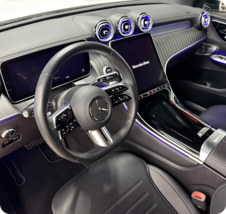 Деталь Mercedes-Benz после обработки