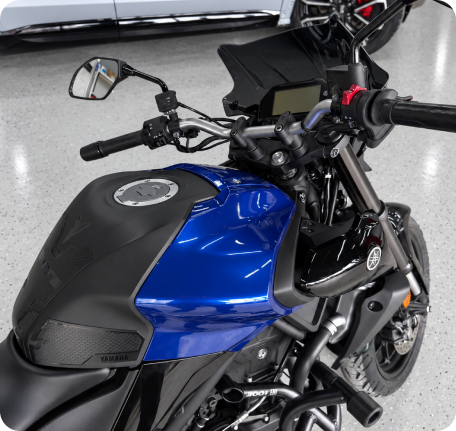 Кузов Yamaha MT после оклейки
